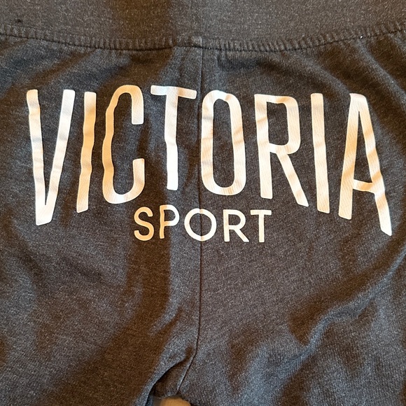 Victoria's Secret Gray Track Pants - Picture 2 of 4